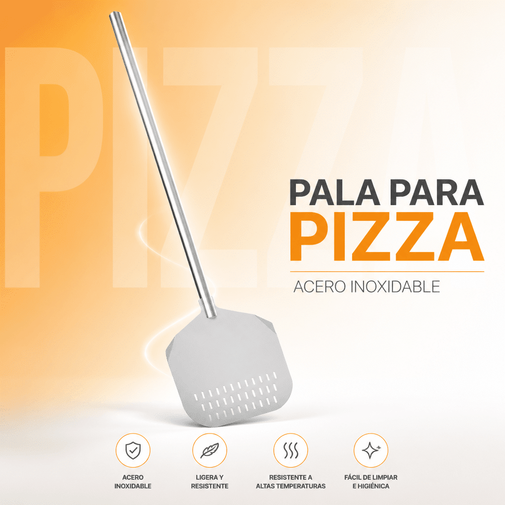 Pala para Pizza Acero Inox M-2904 Industrial