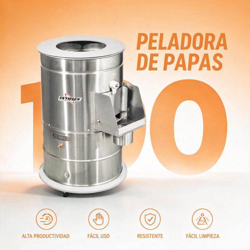Peladora de Papas Industrial Joserrago M-DB10 150kg/h