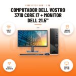 Computador Dell Vostro 3710 Core i7 + Monitor Dell 21.5": imagen promocional con core i7 12700, 8gb ram disco 1tb, wi-fi y bluetooth, monitor 21.5" fhd