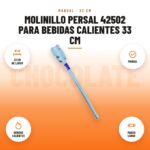 Molinillo Persal 42502 para Bebidas Calientes 33 cm: imagen promocional con 33 cm de largo, manual, bebidas calientes, mango largo