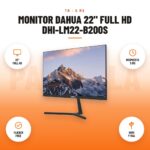 Monitor Dahua 22" Full HD DHI-LM22-B200S: imagen promocional con 22" full hd, respuesta 5 ms, flicker free, hdmi y vga