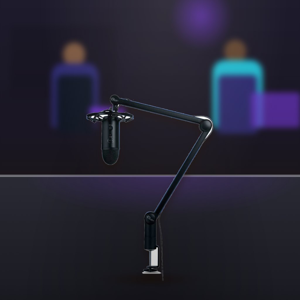 Paquete Streaming Profesional Blue Yeti YetiCaster USB en un set gamer