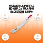 Rula Águila Pacífico Incolma 24 Pulgadas Machete de Campo: imagen promocional con 24 pulgadas, acero kryptonite, tratamiento térmico, águila pacífico
