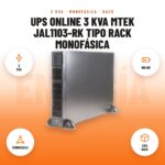 UPS online 3 kVA Mtek JAL1103-RK tipo rack monofásica: imagen promocional con 3 kva, online, monofásica, tipo rack