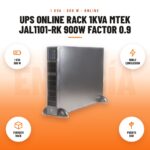 UPS Online Rack 1kVA Mtek JAL1101-RK 900W Factor 0.9: imagen promocional con 1 kva 900 w, doble conversión, formato rack, puerto usb