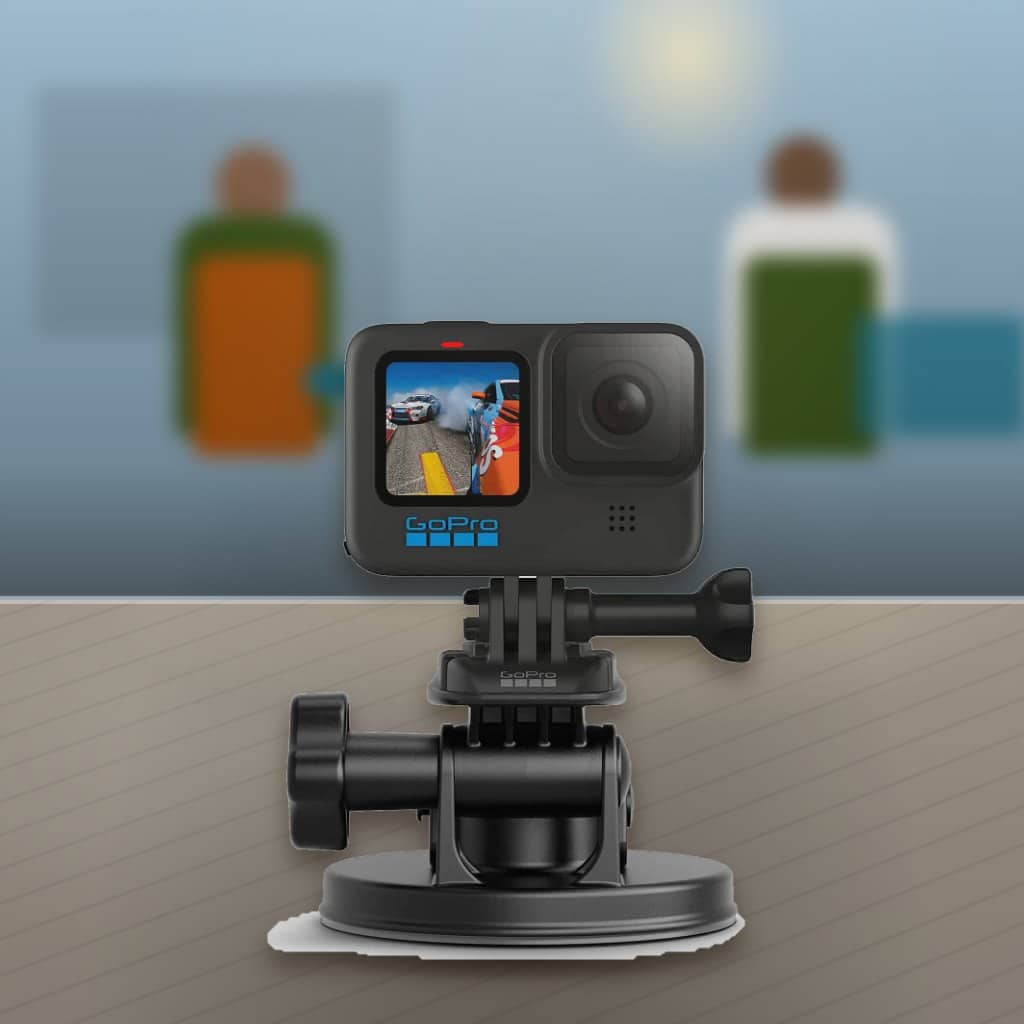 Ventosa GoPro Suction Cup AUCMT-302 Soporte para Auto en un espacio al aire libre